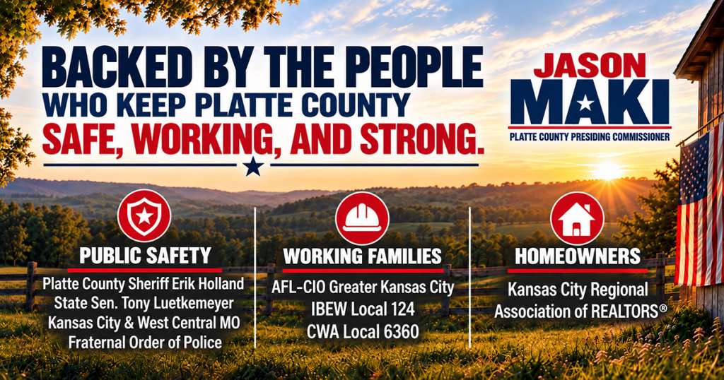 Jason Maki for Platte County Endorsements